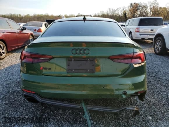 ✅ 2019 Audi RS 5 • VIN: WUAPWAF54KA904035 • Lot: 51060105. Listed on Copart with 100,441 mi. Free auction sales archive from the USA and detailed vehicle history report at DreamBid. Image 6.