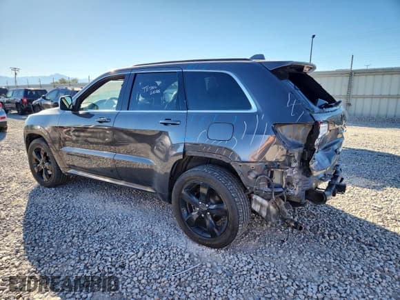✅ 2016 Jeep Grand Cherokee Overland • VIN: 1C4RJFCM1GC377936 • Лот: 81449065. Опубликован ранее на Copart с пробегом 120 309 миль. Бесплатный доступ к архиву аукционных продаж из США и подробный отчёт об истории автомобиля на DreamBid. Изображение 2.