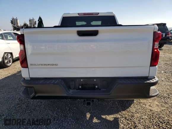 2023 Chevrolet Silverado 1500 Work Truck z VIN 1GCRDAEKXPZ105968, wystawiony jako Copart lot #84625805 z przebiegiem 14 054 mil mil oraz Szkoda całkowita • Salvage title. Historia ofert i sprzedaży dostępna na DreamBid. Obrazek 6.