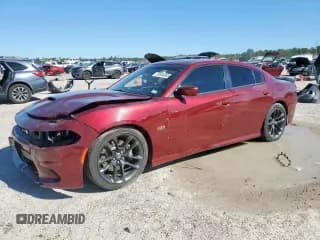 ✅ 2020 Dodge Charger Scat Pack • VIN: 2C3CDXGJXLH112544 • Lot: 90085845. Wystawiony na Copart z przebiegiem 68 125 mil. Bezpłatny archiwum sprzedaży aukcyjnych z USA i szczegółowy raport historii pojazdu na DreamBid. Zdjęcie 1.