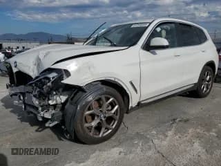 ✅ 2022 BMW X3 sDrive30i • VIN: WBX47DP08NN186474 • Лот: 87249585. Опубликован ранее на Copart с пробегом Не указан. Бесплатный доступ к архиву аукционных продаж из США и подробный отчёт об истории автомобиля на DreamBid. Изображение 1.