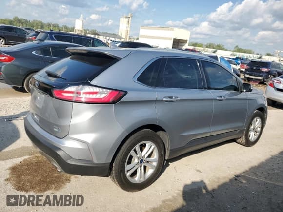✅ 2020 Ford Edge SEL • VIN: 2FMPK4J91LBA45914 • Lot: 84044305. Listed on Copart with 102,585 mi. Free auction sales archive from the USA and detailed vehicle history report at DreamBid. Image 3.