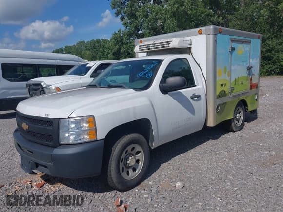 ✅ 2012 Chevrolet Silverado 1500 Work Truck • VIN: 1GCNCPEX4CZ106138 • Lot: 42618201. Listed on IAAI with 307,583 mi. Free auction sales archive from the USA and detailed vehicle history report at DreamBid. Image 2.