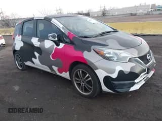 ✅ 2017 Nissan Note SV • VIN: 3N1CE2CP3HL361596 • Lot: 43858942. Listed on IAAI with 104,252 mi. Free auction sales archive from the USA and detailed vehicle history report at DreamBid. Image 1.