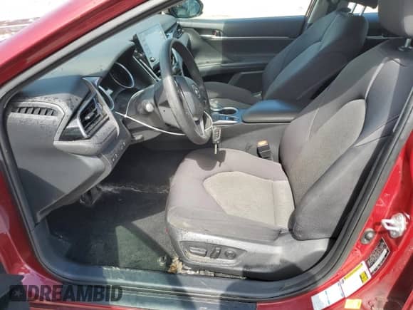 2021 Toyota Camry LE with VIN 4T1C11BK0MU023660, listed as a Copart auction lot 70505895 with 54,746 mi miles and Salvage title. Bid and sale history available at DreamBid. Image 7.