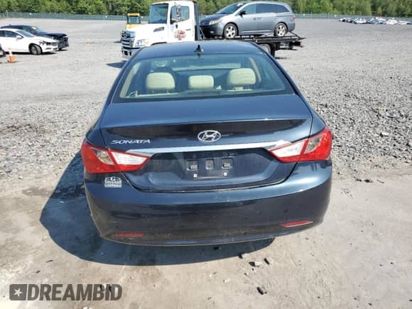 2012 Hyundai Sonata GLS with VIN 5NPEB4AC3CH441709, listed as a Copart auction lot 59683275 with Not provided miles and Salvage title. Bid and sale history available at DreamBid. Image 6.