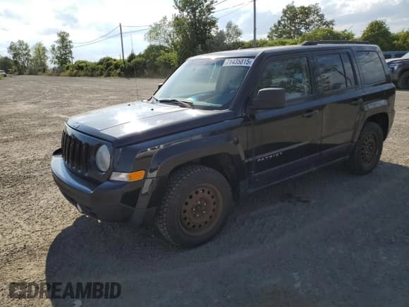 ✅ 2013 Jeep Patriot • VIN: 1C4NJPAB0DD244306 • Lot: 71435815. Listed on Copart with 142,054 mi. Free auction sales archive from the USA and detailed vehicle history report at DreamBid. Image 1.