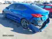 2018 Hyundai Elantra Sport with VIN KMHD04LB2JU598510, listed as a IAAI auction lot 43405095 with 119,850 mi miles and . Bid and sale history available at DreamBid. Image 3.