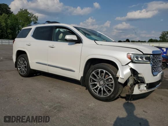✅ 2021 GMC Acadia Denali • VIN: 1GKKNXLSXMZ191853 • Lot: 56294855. Listed on Copart with 90,090 mi. Free auction sales archive from the USA and detailed vehicle history report at DreamBid. Image 4.