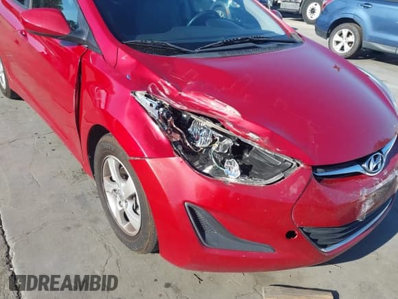 ✅ 2015 Hyundai Elantra Limited • VIN: KMHDH4AE9FU250751 • Lot: 43517438. Listed on IAAI with 80,159 mi. Free auction sales archive from the USA and detailed vehicle history report at DreamBid. Image 6.