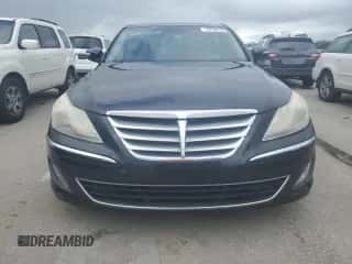 2012 Hyundai Genesis 3.8L with VIN KMHGC4DD0CU155313, listed as a Copart auction lot 75166104 with Not provided miles and Salvage title. Bid and sale history available at DreamBid. Image 5.