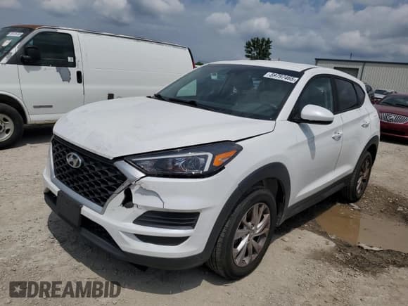 ✅ 2021 Hyundai Tucson SE • VIN: KM8J2CA49MU361738 • Lot: 59797465. Listed on Copart with 55,343 mi. Free auction sales archive from the USA and detailed vehicle history report at DreamBid. Image 1.