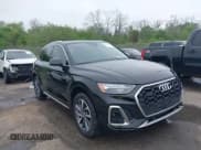 ✅ 2024 Audi Q5 S line Premium • VIN: WA1GAAFY0R2145033 • Лот: 41817546. Опубликован ранее на IAAI с пробегом 1 277 миль. Бесплатный доступ к архиву аукционных продаж из США и подробный отчёт об истории автомобиля на DreamBid. Изображение 1.