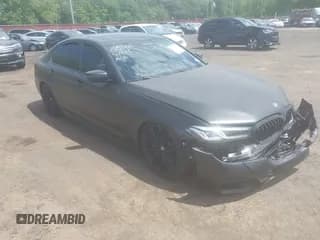 ✅ 2023 BMW 5 Series M550i xDrive • VIN: WBA13BK02PCN47443 • Lot: 42290388. Wystawiony na IAAI z przebiegiem Nie podano. Bezpłatny archiwum sprzedaży aukcyjnych z USA i szczegółowy raport historii pojazdu na DreamBid. Zdjęcie 1.