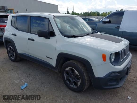 ✅ 2015 Jeep Renegade Sport • VIN: ZACCJAAT1FPC02292 • Lot: 43282126. Listed on IAAI with 87,250 mi. Free auction sales archive from the USA and detailed vehicle history report at DreamBid. Image 1.