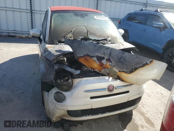 ✅ 2017 FIAT 500 Pop • VIN: 3C3CFFLR0HT569717 • Lot: 48747065. Listed on Copart with Not provided. Free auction sales archive from the USA and detailed vehicle history report at DreamBid. Image 5.