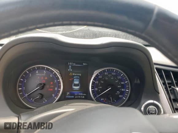 ✅ 2017 Infiniti Q50 Premium • VIN: JN1EV7APXHM740187 • Lot: 56606145. Listed on Copart with 101,308 mi. Free auction sales archive from the USA and detailed vehicle history report at DreamBid. Image 9.