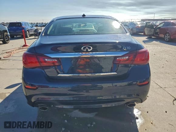 ✅ 2018 Infiniti Q70 Luxe • VIN: JN1BY1AP9JM181065 • Lot: 94047255. Listed on Copart with 53,361 mi. Free auction sales archive from the USA and detailed vehicle history report at DreamBid. Image 6.