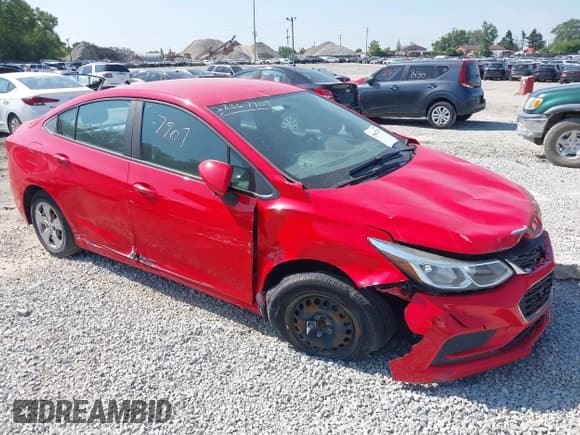 ✅ 2016 Chevrolet Cruze LS • VIN: 1G1BB5SM5G7276409 • Lot: 39967213. Listed on IAAI with 146,861 mi. Free auction sales archive from the USA and detailed vehicle history report at DreamBid. Image 1.