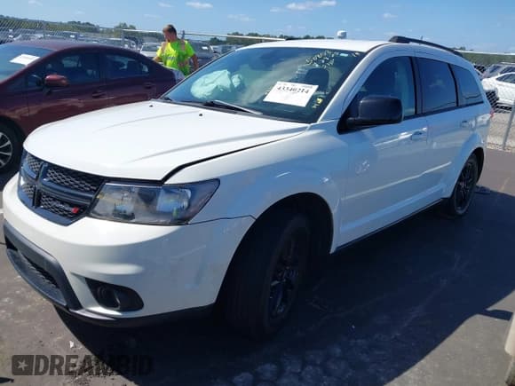 ✅ 2019 Dodge Journey SE • VIN: 3C4PDCBB3KT810635 • Lot: 43340214. Wystawiony na IAAI z przebiegiem 166 104 mil. Bezpłatny archiwum sprzedaży aukcyjnych z USA i szczegółowy raport historii pojazdu na DreamBid. Zdjęcie 2.