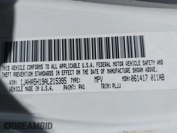 ✅ 2010 Jeep Wrangler Unlimited Sahara • VIN: 1J4HA5H19AL215395 • Лот: 43199080. Опубликован ранее на IAAI с пробегом 206 729 миль. Бесплатный доступ к архиву аукционных продаж из США и подробный отчёт об истории автомобиля на DreamBid. Изображение 9.