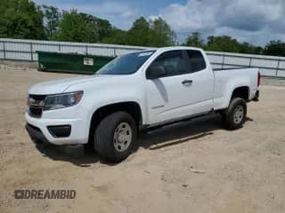 2020 Chevrolet Colorado 2WD Work Truck with VIN 1GCHSBEN6L1110577, listed as a Copart auction lot 54162365 with 138,367 mi miles and Salvage title. Bid and sale history available at DreamBid. Image 1.