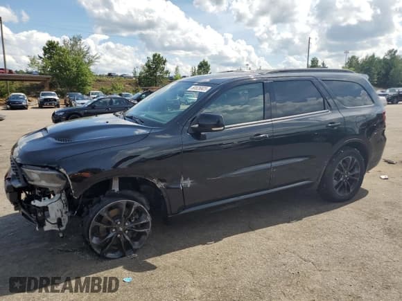 ✅ 2021 Dodge Durango GT • VIN: 1C4RDJDG7MC750878 • Lot: 60526925. Listed on Copart with 36,190 mi. Free auction sales archive from the USA and detailed vehicle history report at DreamBid. Image 1.