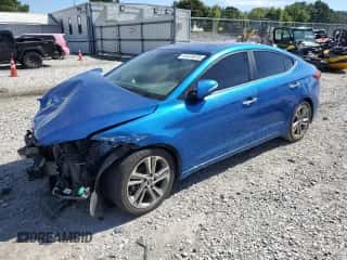 2017 Hyundai Elantra SE with VIN 5NPD84LF2HH190609, listed as a Copart auction lot 81875015 with Not provided miles and Salvage title. Bid and sale history available at DreamBid. Image 1.