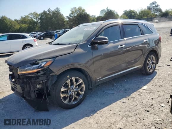 ✅ 2019 Kia Sorento SX Limited • VIN: 5XYPKDA58KG591931 • Lot: 81479405. Listed on Copart with 142,661 mi. Free auction sales archive from the USA and detailed vehicle history report at DreamBid. Image 1.