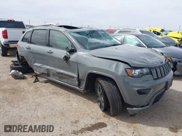 ✅ 2020 Jeep Grand Cherokee Altitude • VIN: 1C4RJEAG6LC212045 • Lot: 41782868. Listed on IAAI with 65,704 mi. Free auction sales archive from the USA and detailed vehicle history report at DreamBid. Image 1.