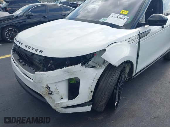 ✅ 2020 Land Rover Range Rover Evoque SE • VIN: SALZP2FX6LH019279 • Lot: 42352602. Listed on IAAI with 71,433 mi. Free auction sales archive from the USA and detailed vehicle history report at DreamBid. Image 6.