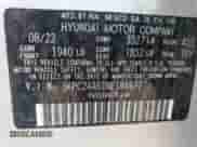 2022 Hyundai Accent SE with VIN 3KPC24A61NE184977, listed as a Copart auction lot 84443065 with 38,580 mi miles and Salvage title. Bid and sale history available at DreamBid. Image 12.