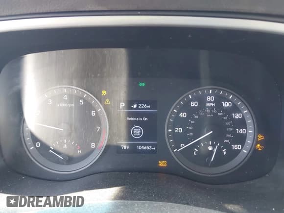 ✅ 2020 Hyundai Tucson Sport • VIN: KM8J3CALXLU083435 • Lot: 43184996. Listed on IAAI with 104,653 mi. Free auction sales archive from the USA and detailed vehicle history report at DreamBid. Image 7.