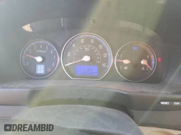 2007 Hyundai Santa Fe SE z VIN 5NMSH13E57H070599, wystawiony jako Copart lot #73046374 z przebiegiem 116 588 mil mil oraz Szkoda całkowita • Salvage title. Historia ofert i sprzedaży dostępna na DreamBid. Obrazek 9.