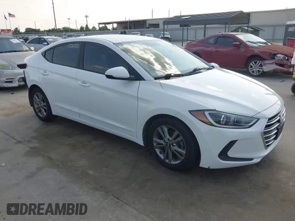 ✅ 2018 Hyundai Elantra SEL • VIN: 5NPD84LF1JH321910 • Lot: 43075719. Listed on IAAI with 140,685 mi. Free auction sales archive from the USA and detailed vehicle history report at DreamBid. Image 1.