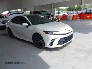 2025 Toyota Camry SE with VIN 4T1DAACK1SU030956, listed as a IAAI auction lot 43252032 with 34,600 mi miles and . Bid and sale history available at DreamBid. Image 1.