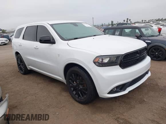 2016 Dodge Durango SXT with VIN 1C4RDJAG6GC503263, listed as a IAAI auction lot 42634723 with Not provided miles and . Bid and sale history available at DreamBid. Image 1.