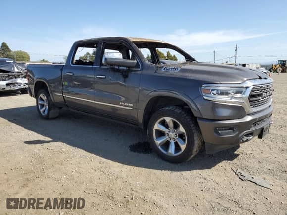 2019 Ram 1500 Limited z VIN 1C6SRFPT2KN829974, wystawiony jako Copart lot #53185135 z przebiegiem Nie podano mil oraz Nie do naprawy • Non repairable. Historia ofert i sprzedaży dostępna na DreamBid. Obrazek 4.