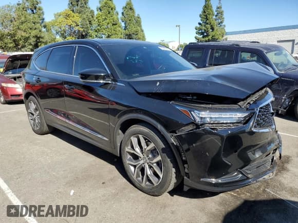 ✅ 2024 Acura MDX Technology • VIN: 5J8YD9H48RL004636 • Lot: 90265245. Listed on Copart with 24,405 mi. Free auction sales archive from the USA and detailed vehicle history report at DreamBid. Image 4.