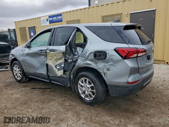 ✅ 2024 Chevrolet Equinox LT • VIN: 3GNAXUEG3RS184750 • Lot: 95132185. Listed on Copart with 56,195 mi. Free auction sales archive from the USA and detailed vehicle history report at DreamBid. Image 2.