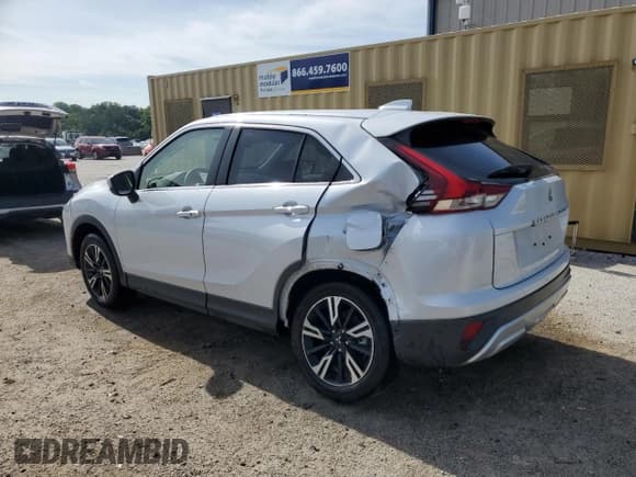 ✅ 2024 Mitsubishi Eclipse Cross SE • VIN: JA4ATWAA6RZ058283 • Lot: 56630445. Listed on Copart with 23,330 mi. Free auction sales archive from the USA and detailed vehicle history report at DreamBid. Image 2.
