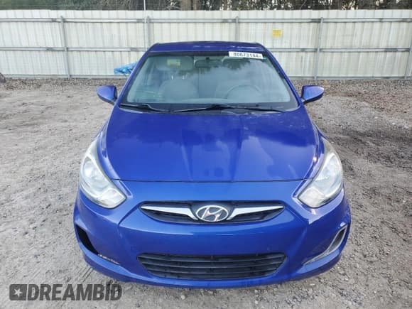 ✅ 2013 Hyundai Accent SE • VIN: KMHCT4AE9D4352008 • Lot: 80873144. Listed on Copart with 137,022 mi. Free auction sales archive from the USA and detailed vehicle history report at DreamBid. Image 5.