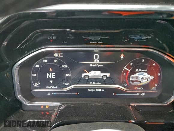 ✅ 2025 GMC Sierra 1500 SLT • VIN: 3GTUUDED2SG301571 • Lot: 94488515. Listed on Copart with 24,450 mi. Free auction sales archive from the USA and detailed vehicle history report at DreamBid. Image 9.