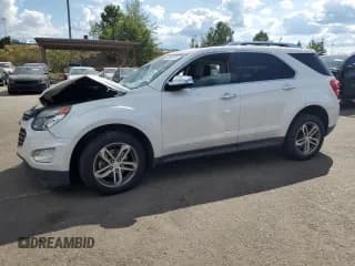 ✅ 2016 Chevrolet Equinox LTZ • VIN: 2GNALDEK8G6124717 • Лот: 68991075. Опубликован ранее на Copart с пробегом 119 427 миль. Бесплатный доступ к архиву аукционных продаж из США и подробный отчёт об истории автомобиля на DreamBid. Изображение 1.