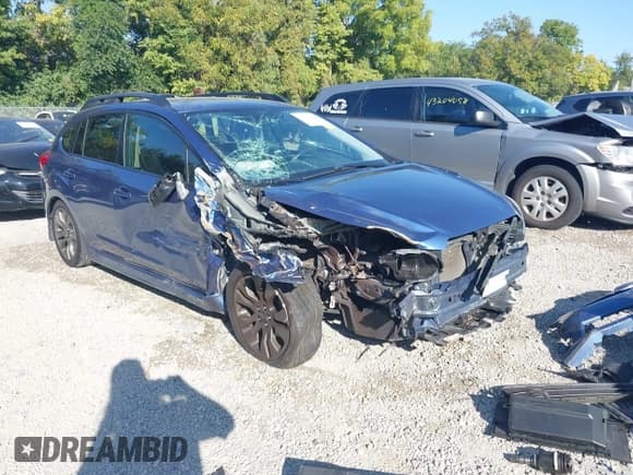 ✅ 2016 Subaru Impreza Special Sports Premium • VIN: JF1GPAP68G8269780 • Lot: 43180660. Listed on IAAI with 148,725 mi. Free auction sales archive from the USA and detailed vehicle history report at DreamBid. Image 1.