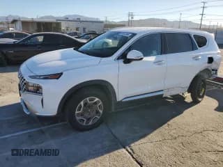 ✅ 2021 Hyundai Santa Fe Blue • VIN: KM8S2DA19MU006777 • Lot: 40487384. Wystawiony na Copart z przebiegiem 55 959 mil. Bezpłatny archiwum sprzedaży aukcyjnych z USA i szczegółowy raport historii pojazdu na DreamBid. Zdjęcie 1.