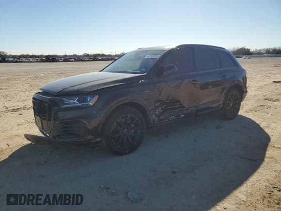 ✅ 2022 Audi Q7 Premium Plus • VIN: WA1LJBF74ND017937 • Lot: 43745035. Listed on Copart with 22,989 mi. Free auction sales archive from the USA and detailed vehicle history report at DreamBid. Image 1.