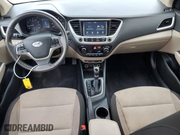 2021 Hyundai Accent Limited with VIN 3KPC34A60ME145292, listed as a Copart auction lot 63570065 with 76,712 mi miles and Salvage title. Bid and sale history available at DreamBid. Image 8.