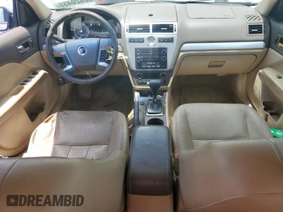 ✅ 2009 Mercury Milan Premier • VIN: 3MEHM08199R623892 • Lot: 60420455. Listed on Copart with 171,849 mi. Free auction sales archive from the USA and detailed vehicle history report at DreamBid. Image 8.