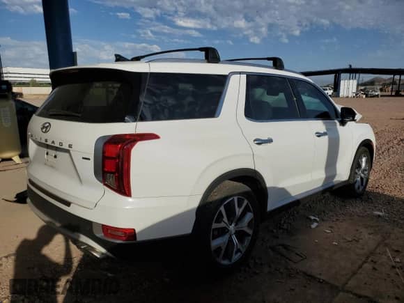 2021 Hyundai Palisade SEL with VIN KM8R4DHE1MU205193, listed as a Copart auction lot 73539524 with 72,118 mi miles and Salvage title. Bid and sale history available at DreamBid. Image 3.